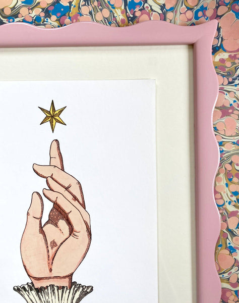 HOST x DM Small Ripple Pink Frame