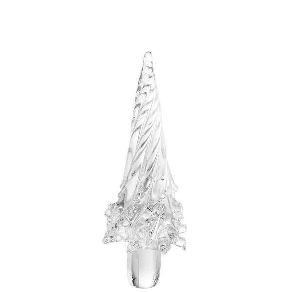 Clear Holiday Glass Tree