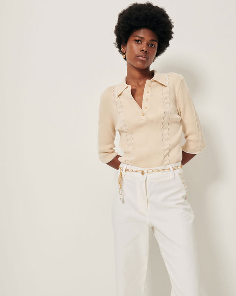 Jodi Knitted Polo