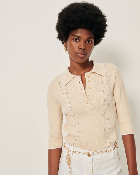 Jodi Knitted Polo