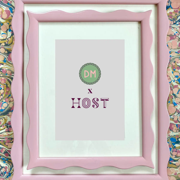 HOST x DM Small Ripple Pink Frame