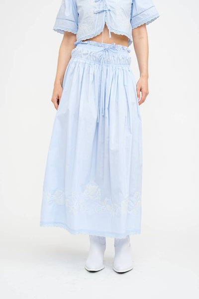 Sivan Baby Blue Skirt