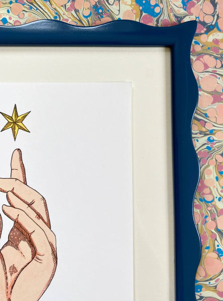 HOST x DM Small Ripple Blue Frame