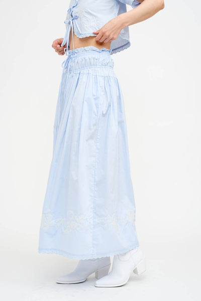 Sivan Baby Blue Skirt