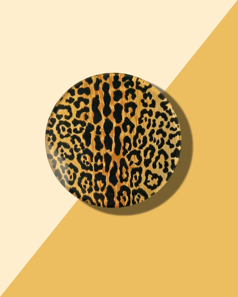 Leopard Print Coaster(Set of 4)