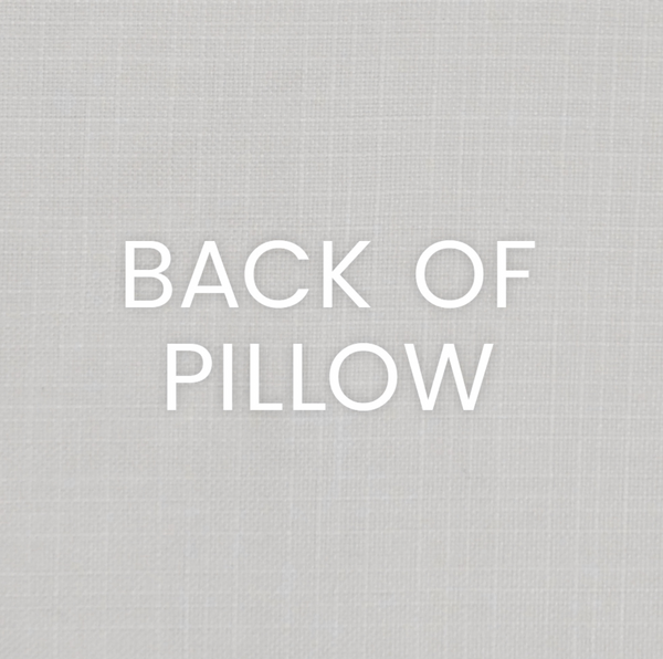 Vendome Pillow With Seaglass Trim