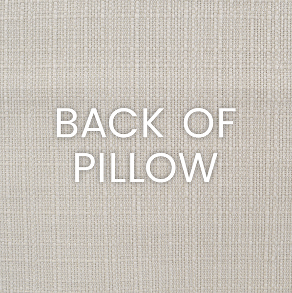 Mati Linen Pillow With Trim