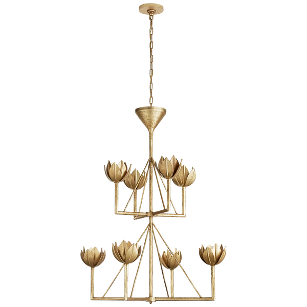 Alberto Medium Two Tier Chandelier