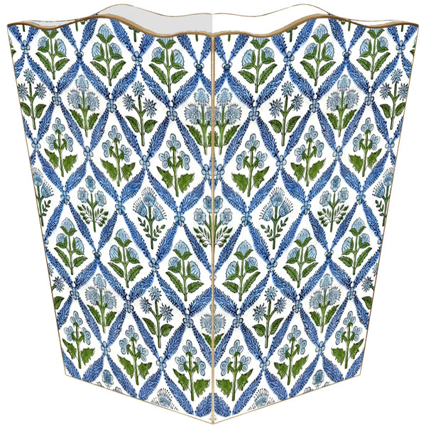 Patterned Wastebasket