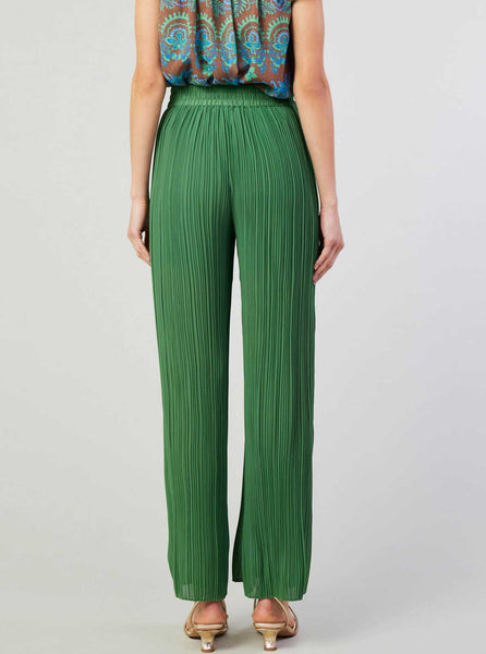 Pleated Detail Pull Over Pants