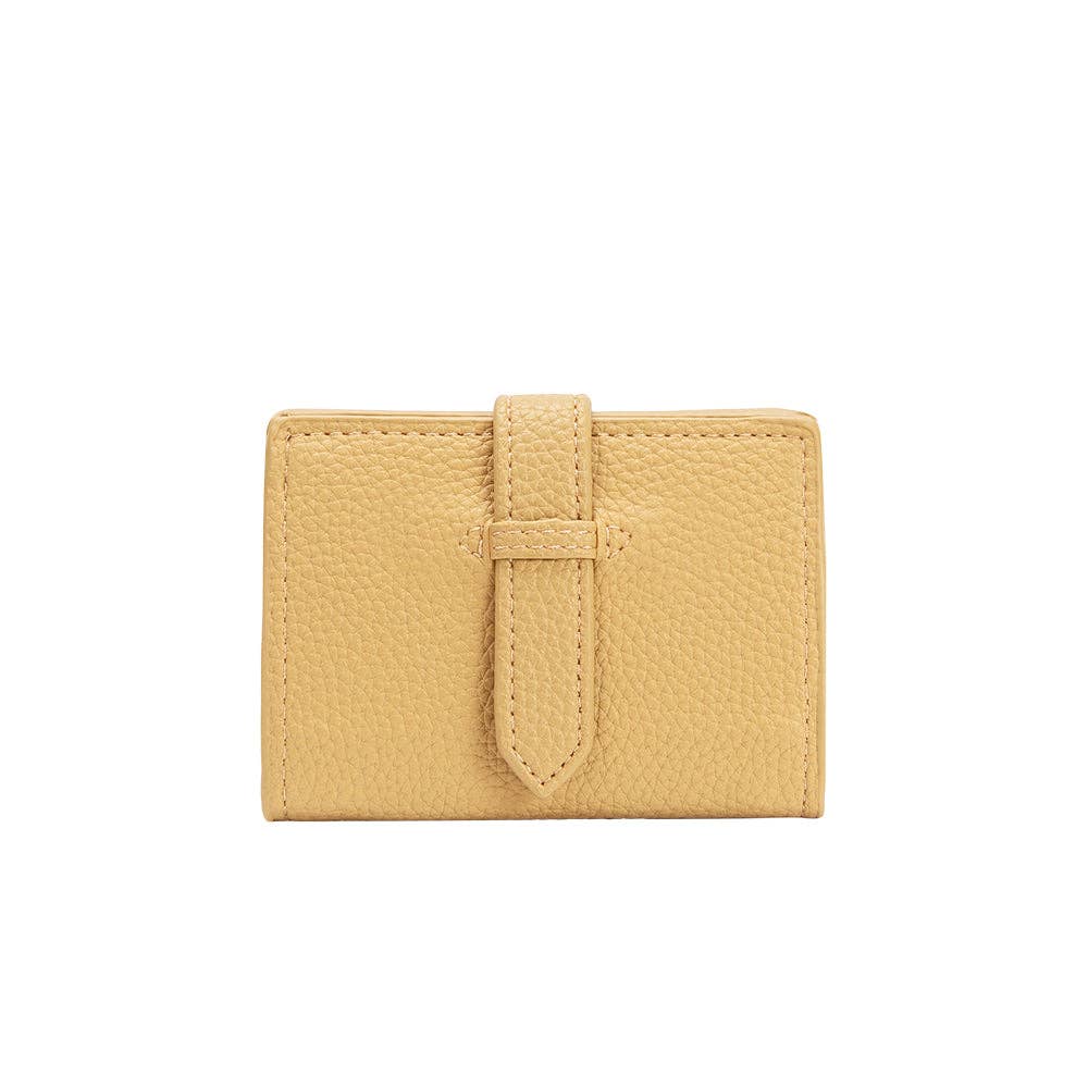 Pria Yellow Vegan Leather Wallet