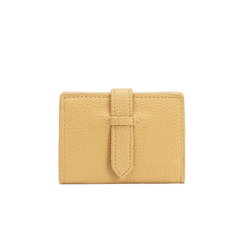 Pria Yellow Vegan Leather Wallet
