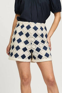 Diamond Lace Shorts