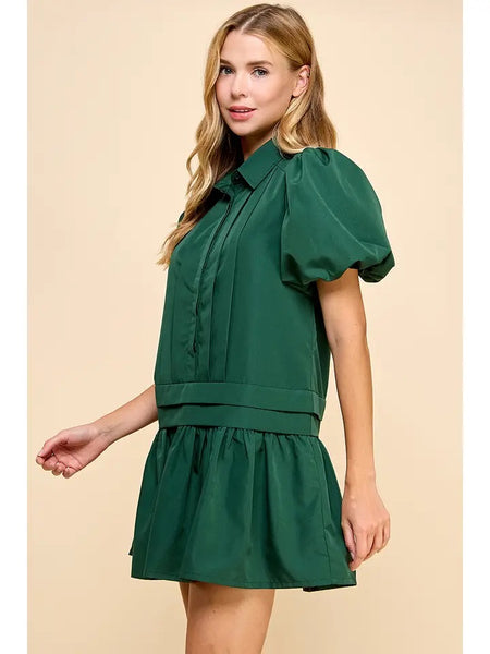 Hunter Green Dress