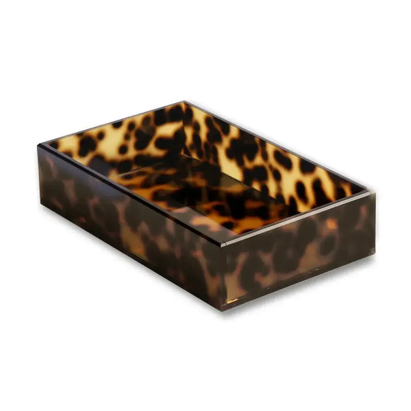 Tortoise Shell Acrylic Napkin Holder