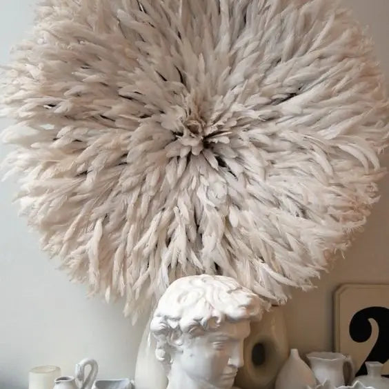 Fluffy Cream Juju Hat