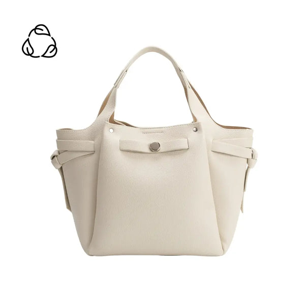 Avril Recycled Vegan Leather Top Handle Bag