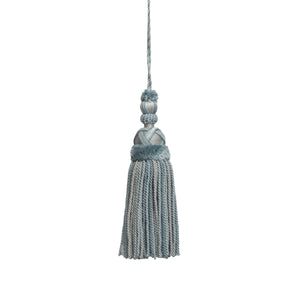 Veronique Key Tassel in Porcelain