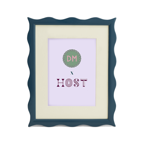 HOST x DM Small Ripple Blue Frame