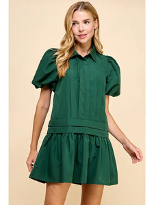 Hunter Green Dress