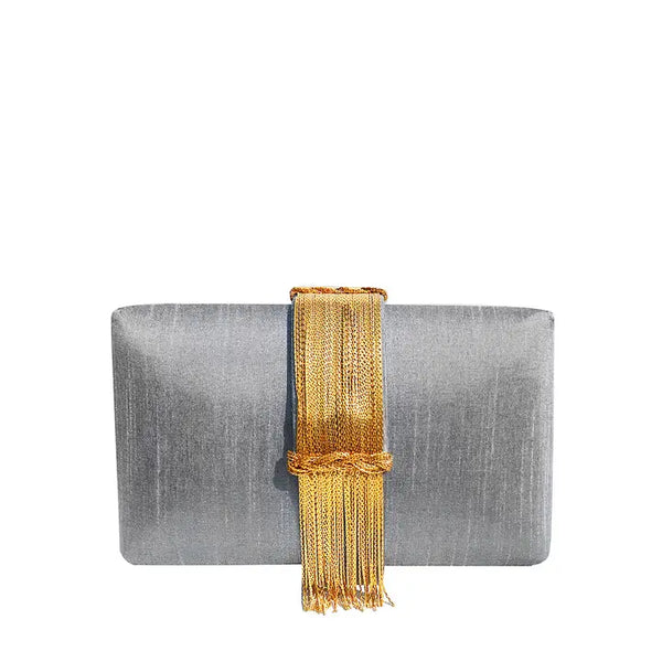 Smoke Show Fringe Clutch