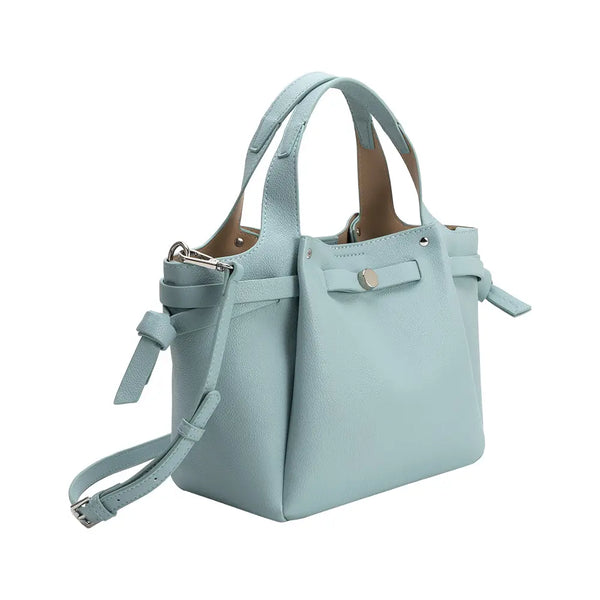 Avril Recycled Vegan Leather Top Handle Bag