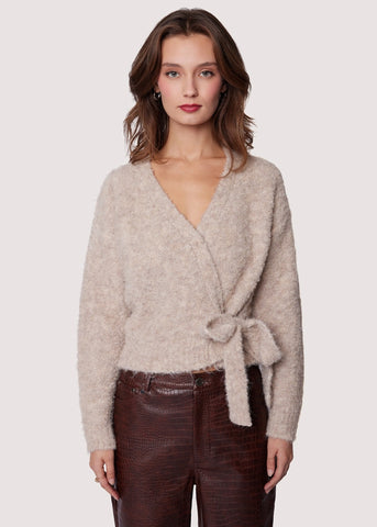 Gabriella Wrap Knit Blouse