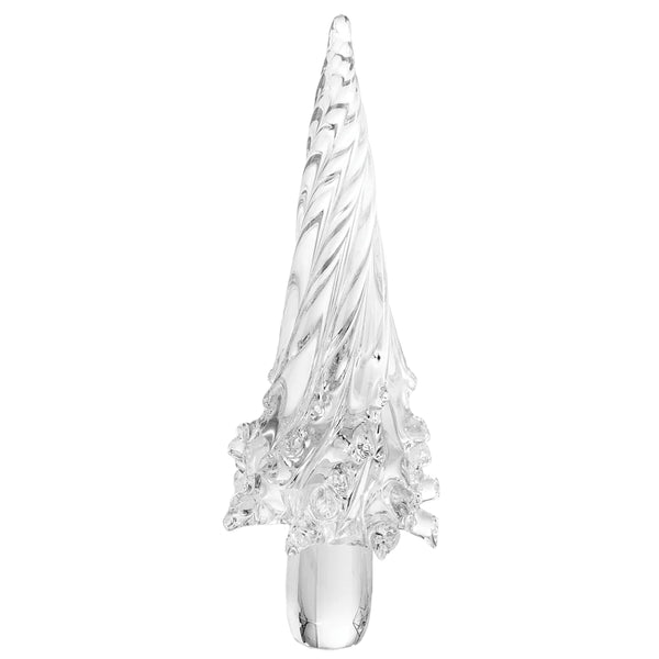 Clear Holiday Glass Tree