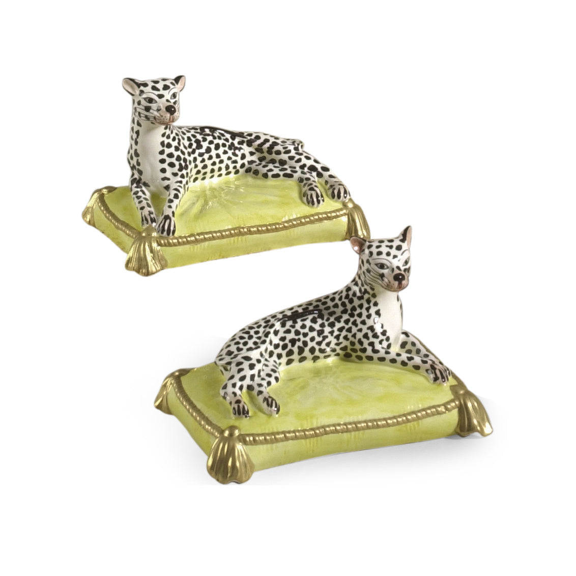 Leopard Bookends