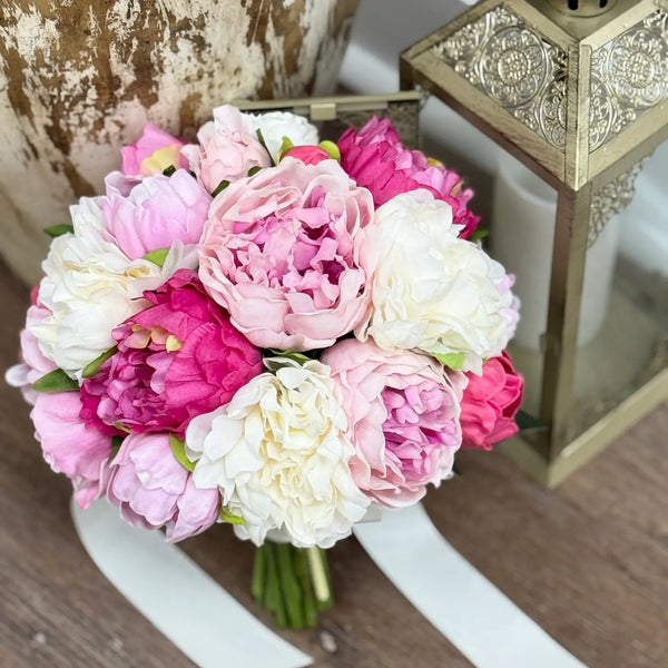 32" Ultra Realistic Elegant Real Touch Artificial Peony