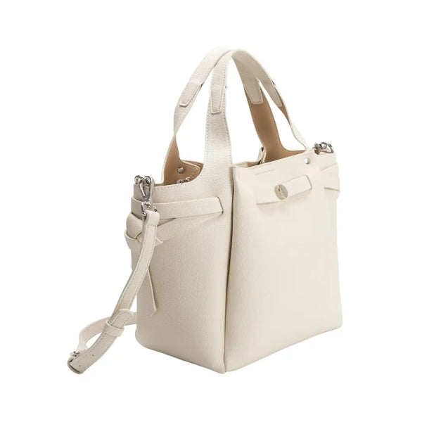 Avril Recycled Vegan Leather Top Handle Bag