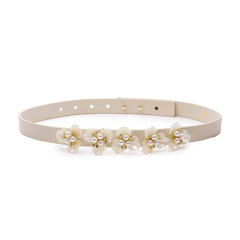 Ivory Matilda Pearl Belt