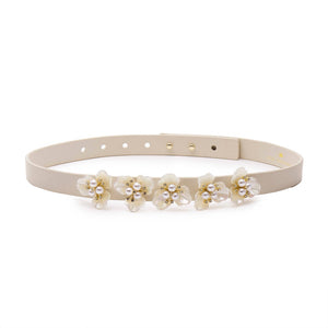 Ivory Matilda Pearl Belt