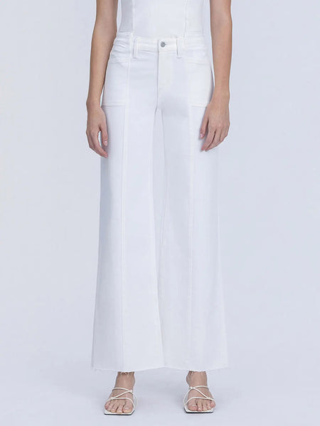 Wide Leg High Rise Jeans