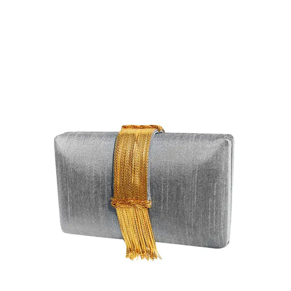 Smoke Show Fringe Clutch