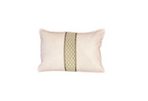 Lumbar Pillow with Green Tape