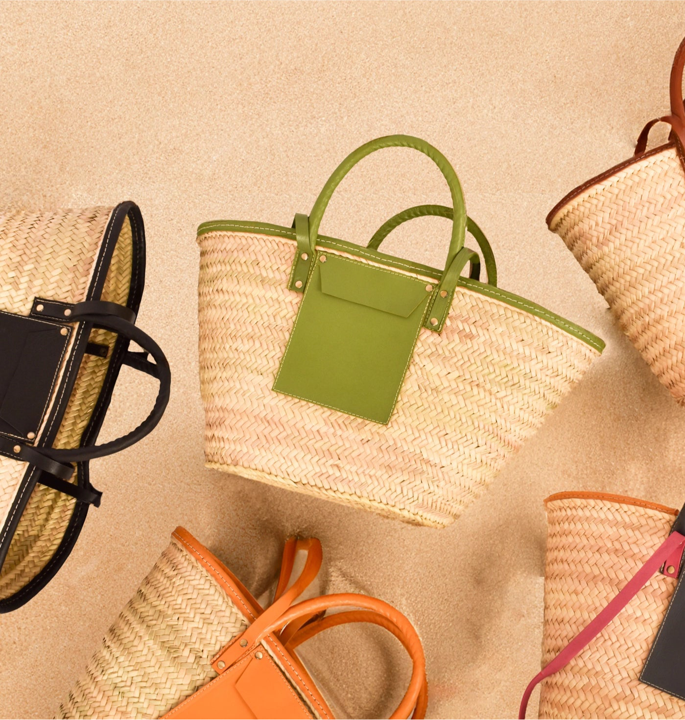Straw Tote Bag- Medium