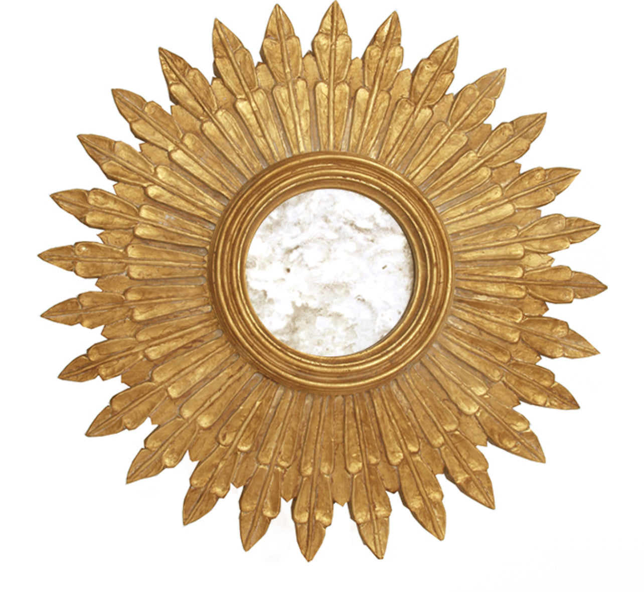 Santo Gold Leaf Mirror