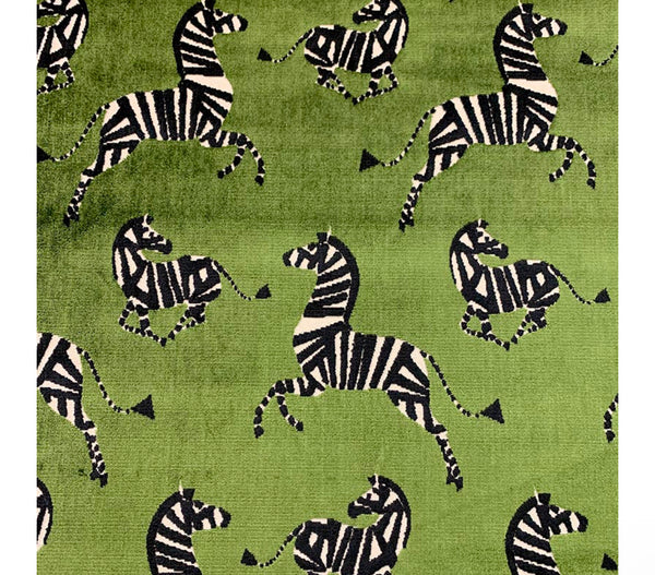 Green Zebra Side Stool