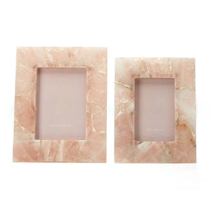 Pink Quartz Photo Frame