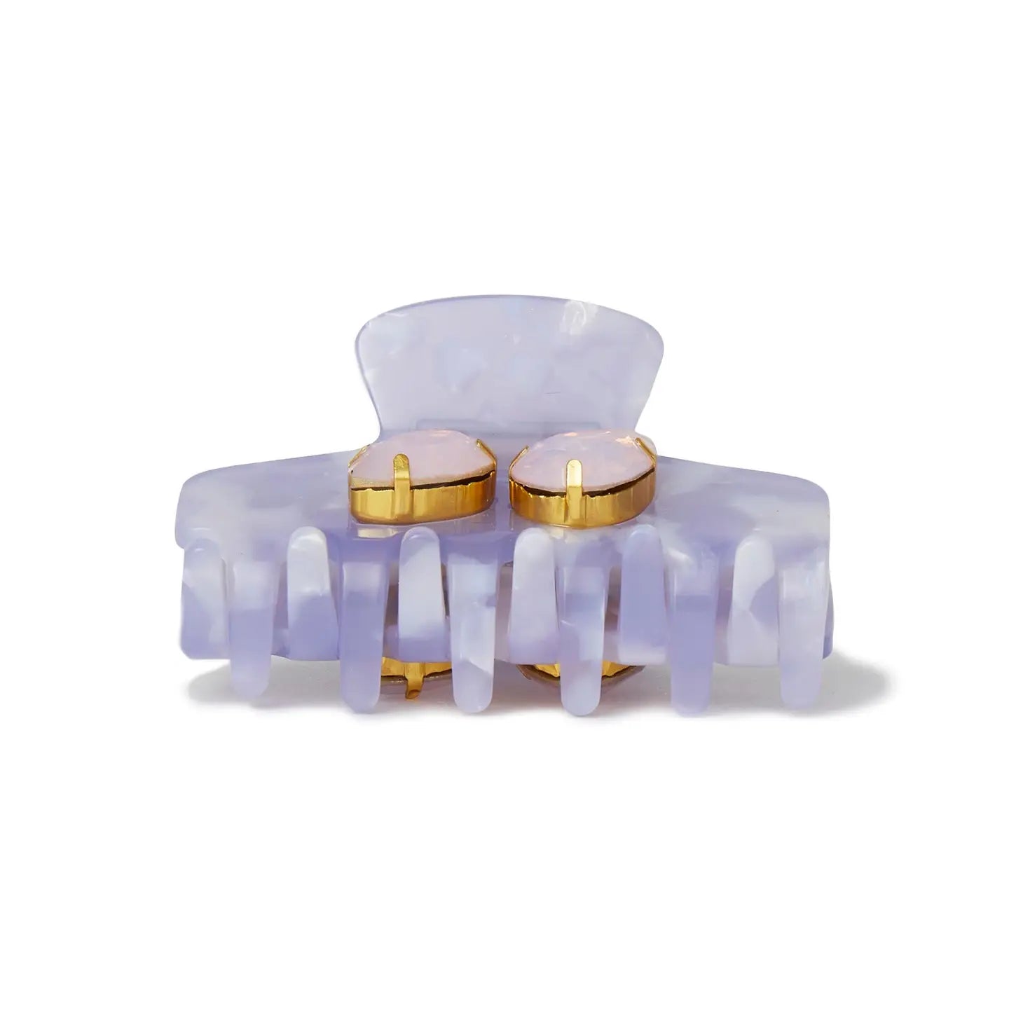 Lilac Mini Crystal Claw Clip