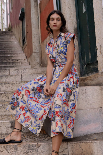 Belted Shirt Dress