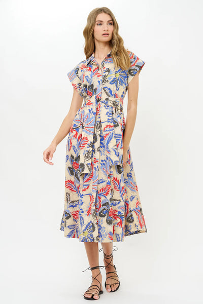 Belted Shirt Dress