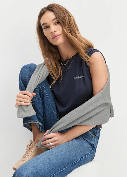 The Cropped Logo Tee