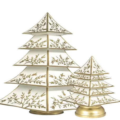 Ivory and Gold Chinoiserie Tree- Small