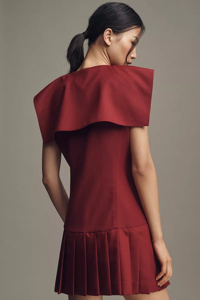 Elly Pleated Mini Dress