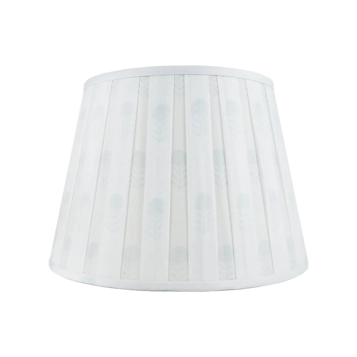 Floral Lamp Shade Light Blue