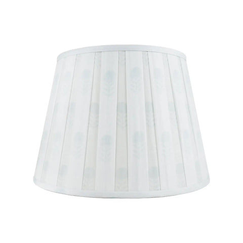 Floral Lamp Shade Light Blue