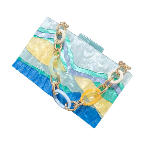 Ashley Acrylic Clutch