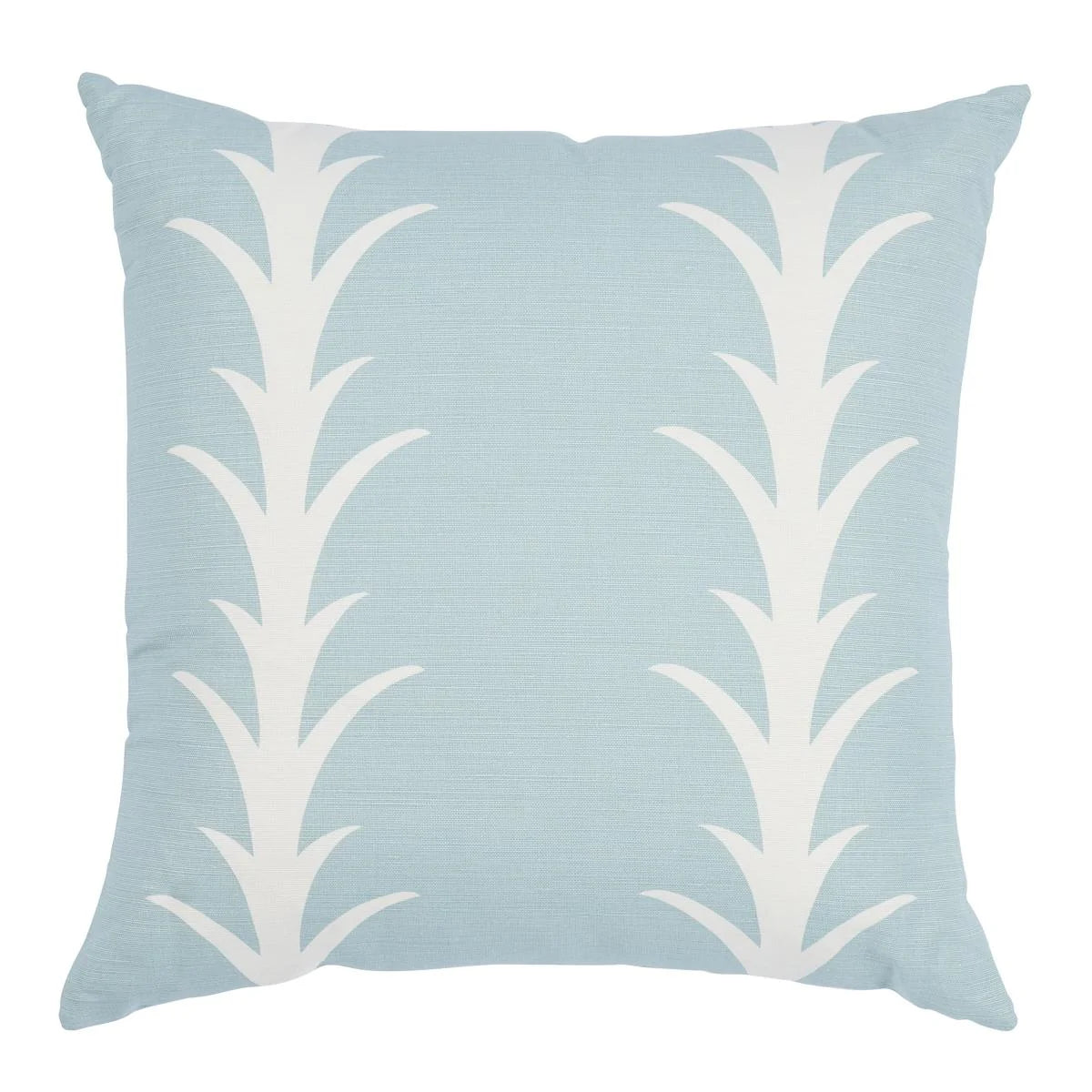 Acanthus Stripe Pillow Sky